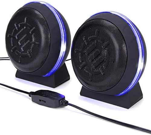 pc speakers with led lights
