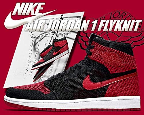 air jordan 1 bred flyknit