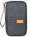NKTM Travel Passport Wallet,Family Passport Holder with Hand Strap