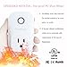 HoveBeaty HB-701U Smart Plug, Works with Alexa Echo, Wi-Fi PC Smart Timing Socket Outlet, No Hub Required, Remote Control your Devices from Anywhere