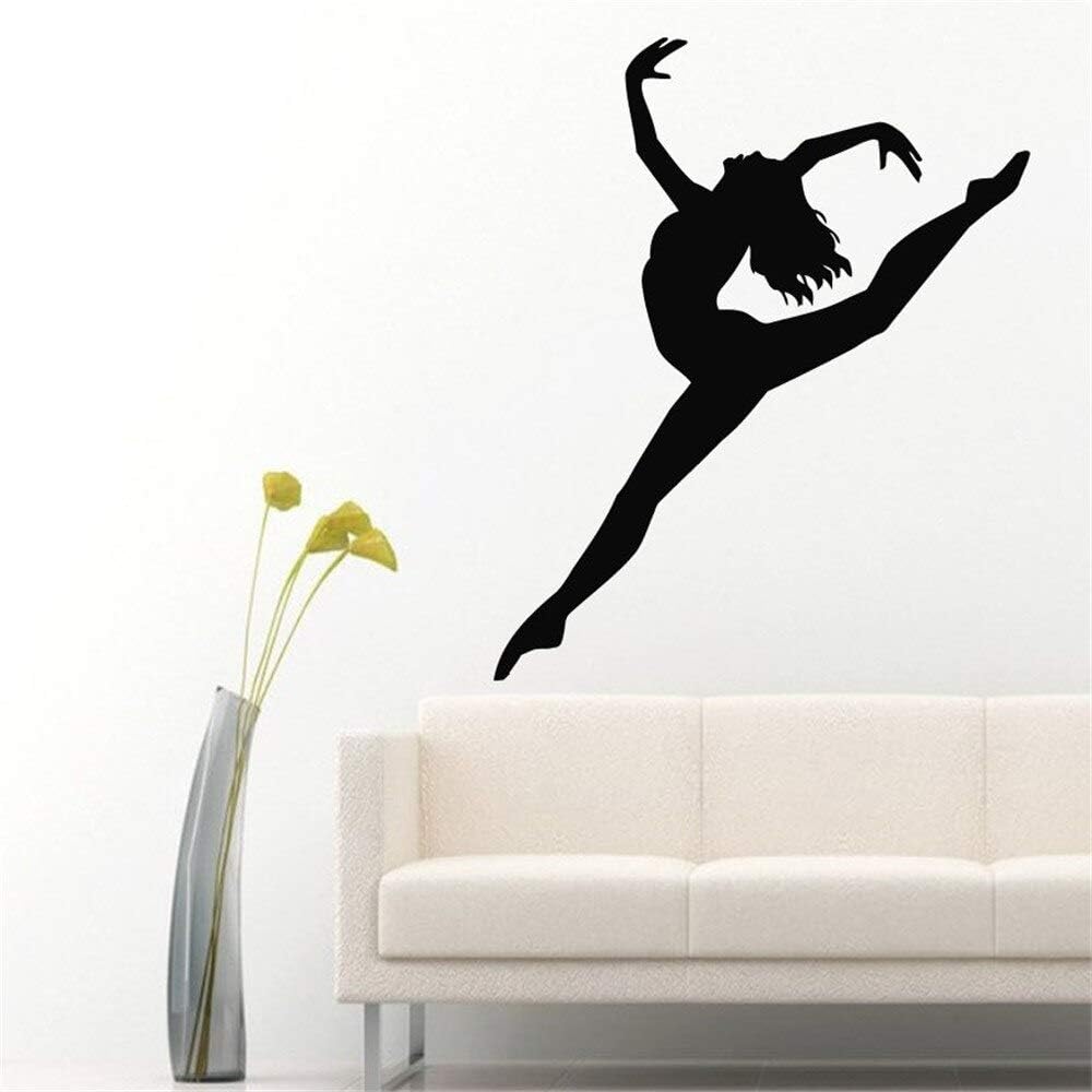 Dancer Wall Decals Girl Gymnast Sport Gymnastics Home Interior