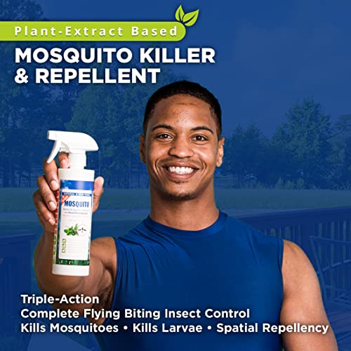 EcoRaider Mosquito Killer EcoVenger TripleAction Spray (16OZ), Kills