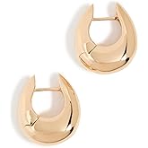 Annika Inez Women's Small Sloping Hinge Hoops