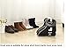 Simple polymer Portable Boot Bag,Boot Carrier,Shoe Bags,Black (Small)