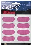 Wilson Adult Unisex Pink Eye Black Stickers Cancer Awareness