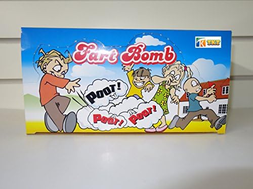 TKT Fart Bombs 72 Fart Bags in display