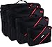 Durable Packing Cubes 4 Piece Set - Travel Luggage Packing Organizer - by Utopia Home