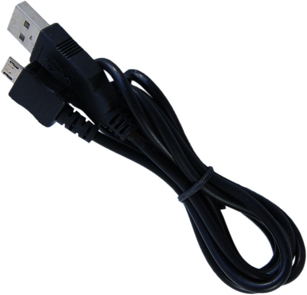 HQRP USB to Micro USB Data Cable/Charging Cable for Logitech Keyboard Folio m1, Cover i5 / Kurio 4s Touch - Image 3