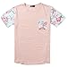 Uideazone Women Pocket Short Sleeve Shirt T-shirt Summer Casual Blouse