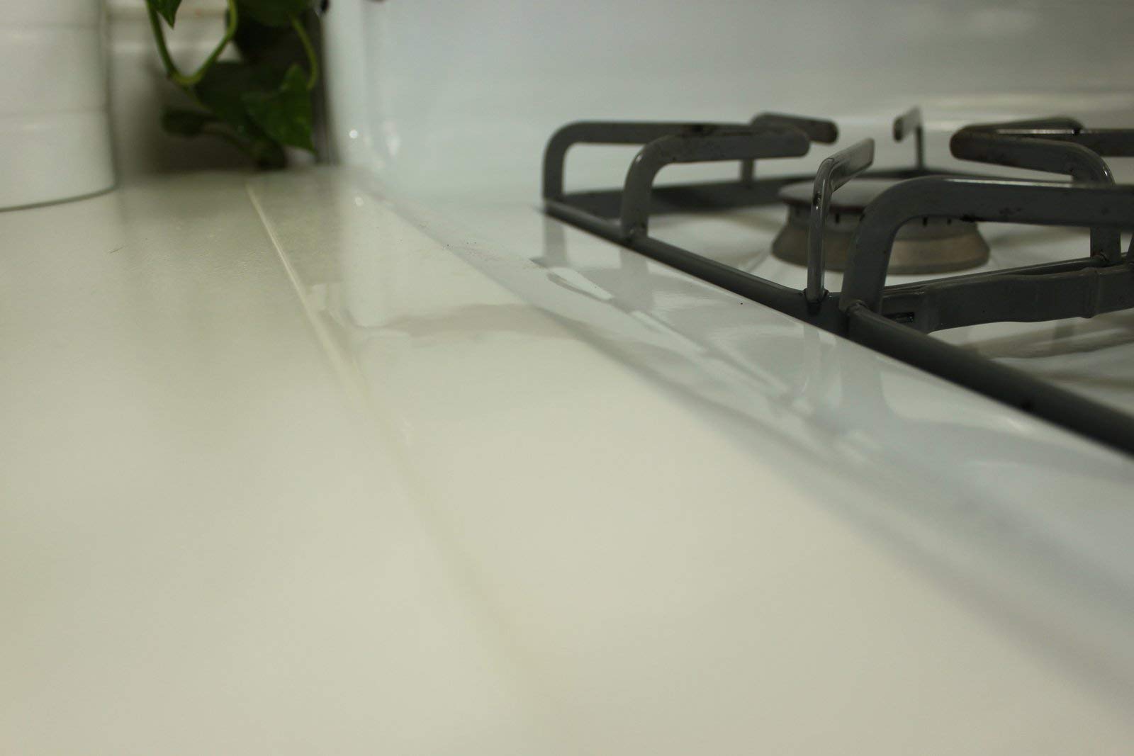 Kohzie Stove Counter Gap Cover Set of 2 Extra Clear Stove Gap, Gap