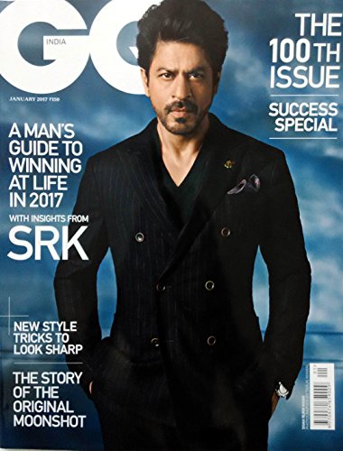 GQ January 2017 Shah Rukh Khan Shahrukh Khan Saiyami Kher - The 100th Issue - Magazine - India Edition