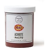 Fresh &amp; Wild | Premium Achiote Paste | Vegan, Gluten-Free | For Cooking with Chicken, Pork, Fish, Seasoning in South American and African Dishes | 20 oz | Gourmet, Chef-Inspired Ingredients