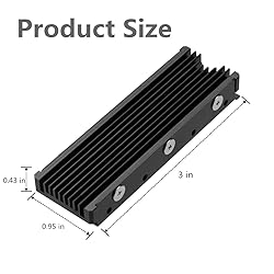 MHQJRH M.2 2280 SSD heatsink, Double-Sided Heat