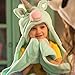 Fin Fun Wearable Hooded Blanket for Kids - Animal Hooded Blankets - Soft, Warm, Cozy, Portable, Double-Sided Fabric, Washable for Boys & Girls, Ages 4+ (Stardust Unicorn)