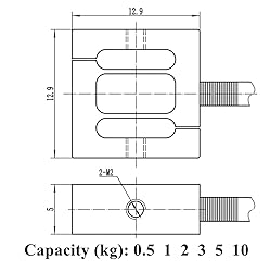CALT CYLY-109 Micro S-Type Load Cell Miniature