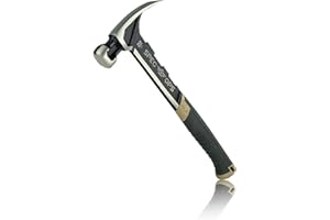 Spec Ops Tools Framing Hammer, 22 oz, Rip Claw, Smooth Face, Shock-Absorbing Grip, 3% Donated to Veterans