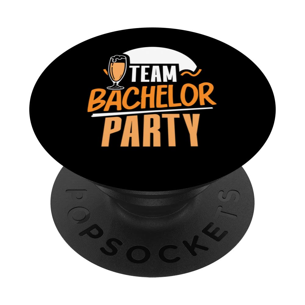 Team Bachelor Party Bride Groom PopSockets Swappable PopGrip