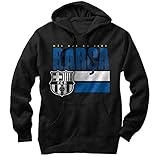FC Barcelona Squared Barca Mens Graphic Lightweight Hoodie
