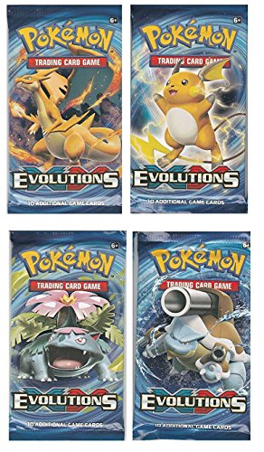 Pokemon Trading Card Game Xy Evolutions Booster 4 Pack | Desertcart Guyana