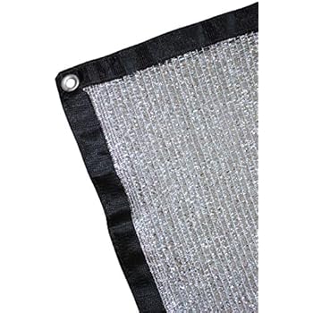 aluminet grommets shade panels ft cloth