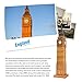 CubicFun 3D London Puzzles Small Britain Architecture Buildings Paper Craft Model Kits Toys for Adults and Teens, Big Ben, 30 Pieces