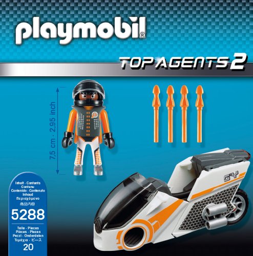 PLAYMOBIL 5288 - Spy Team Skybike – Bild 4