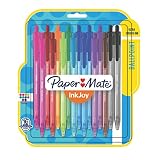 Paper Mate InkJoy 100RT Retractable Ballpoint Pens, Medium Point, Assorted, 16 Pack (1952706)