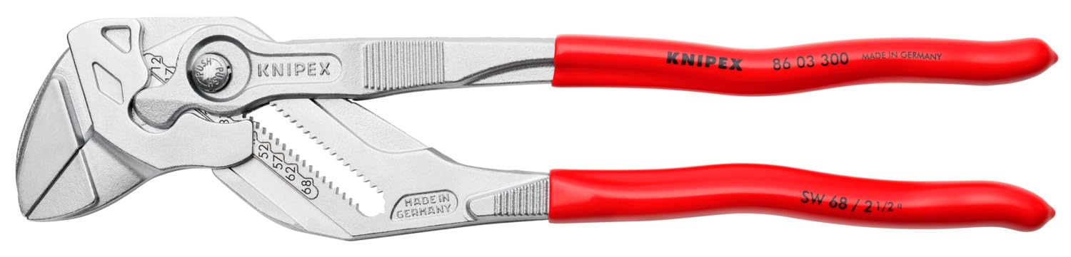 KNIPEX Tools - Pliers Wrench, Chrome (8603300), 12-Inch