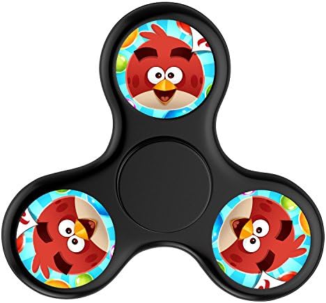 Hand Toy Fidget Spinner Angry Birds Finger Spinner Pocket Toy For Adults And Kids Easy To Carry Having Fun Stress Reducer