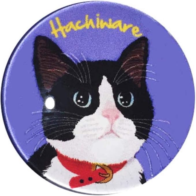 Amazon マグネット 猫 マグネット ハチワレ猫 Cat 猫 イラスト Cat Magnet Le Bonbon ル ボンボン ホーム キッチン