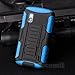 LG Nexus 4 Case, Cocomii Robot Armor NEW [Heavy Duty] Premium Belt Clip Holster Kickstand Shockproof Hard Bumper Shell [Military Defender] Full Body Dual Layer Rugged Cover Google (Blue)