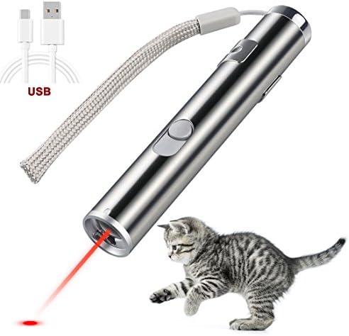 Cat Chaser Toys,Myguru 2 in 1 Multi Function Funny Cat Chaser Toys Interactive LED Light,Training Tools