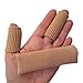 DenadaDance Hammer Toe Finger Cushion - 2 Silicone Wide & Narrow Tubes/Sleeves for Instant Pain Relief - Use as Protectors for Sore Toes and Fingers, Callus, Corn, Blisters