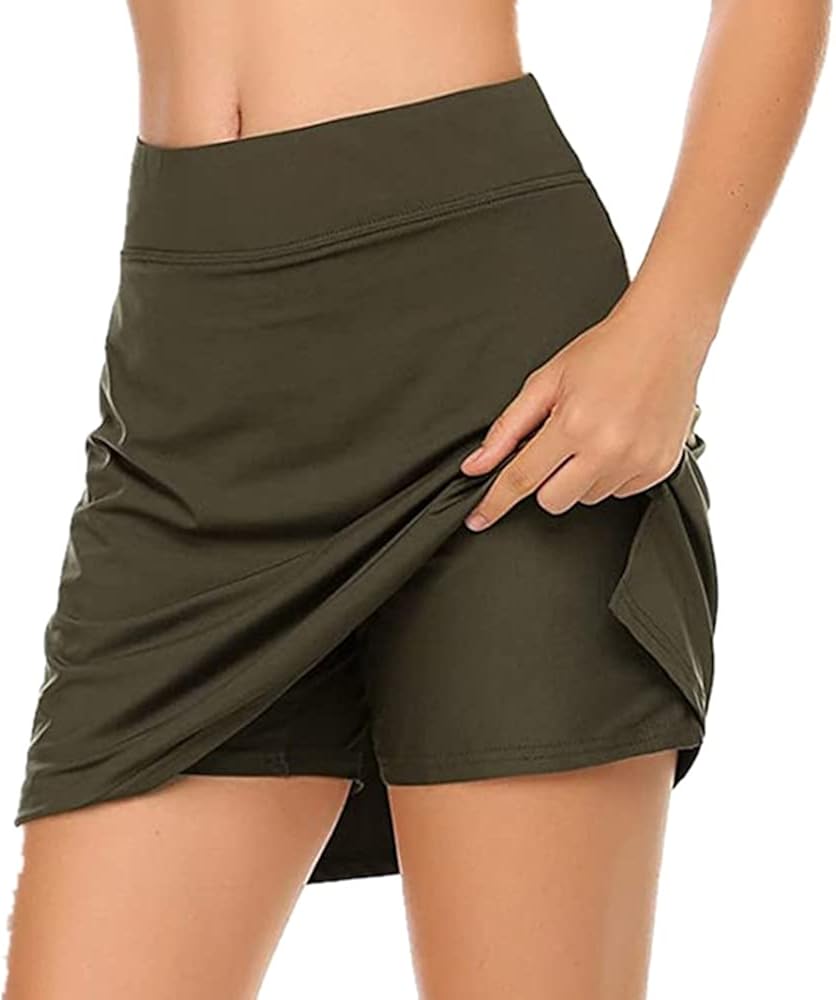 N\P Tennis Skorts Women Summer Sports Mini Skirts Active Skort Skirt