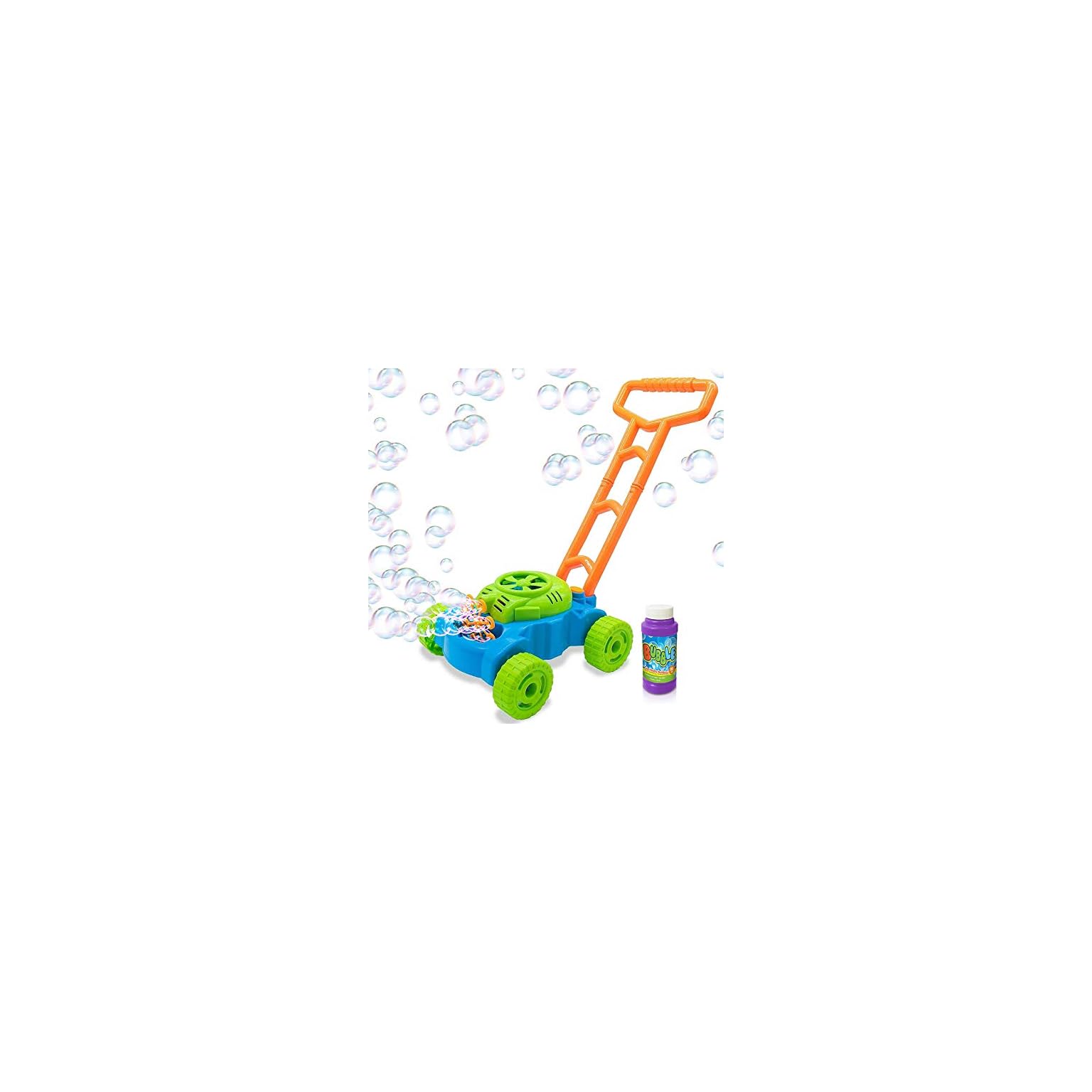 ArtCreativity Bubble Lawn Mower – Electronic Bubble Blower Machine