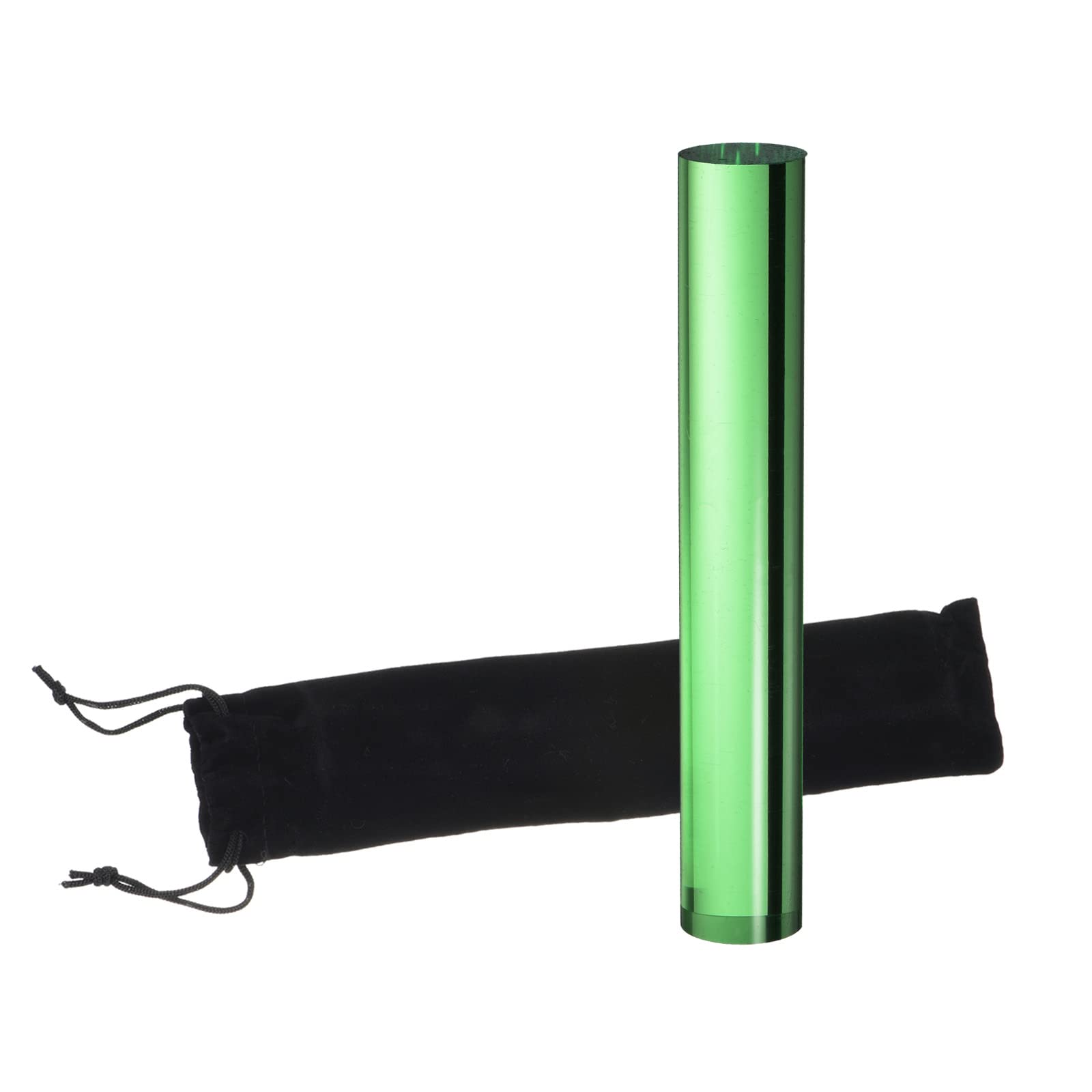 PATIKIL Ping Pong Rubber Roller, Table Tennis Roll Stick Bar Crystal DIY Sticky Tool for Assemble Table Tennis Racket, Green