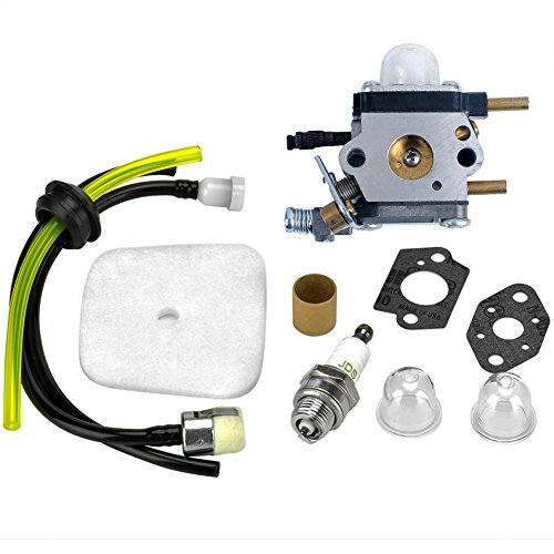 Senrob C1U-K54A Carburetor Repower Kit with Air Filter & Gasket Fuel for Echo Mantis 7222 7222E 7222M 7225 7230 7240 7920 7924 Tiller/Cultivator