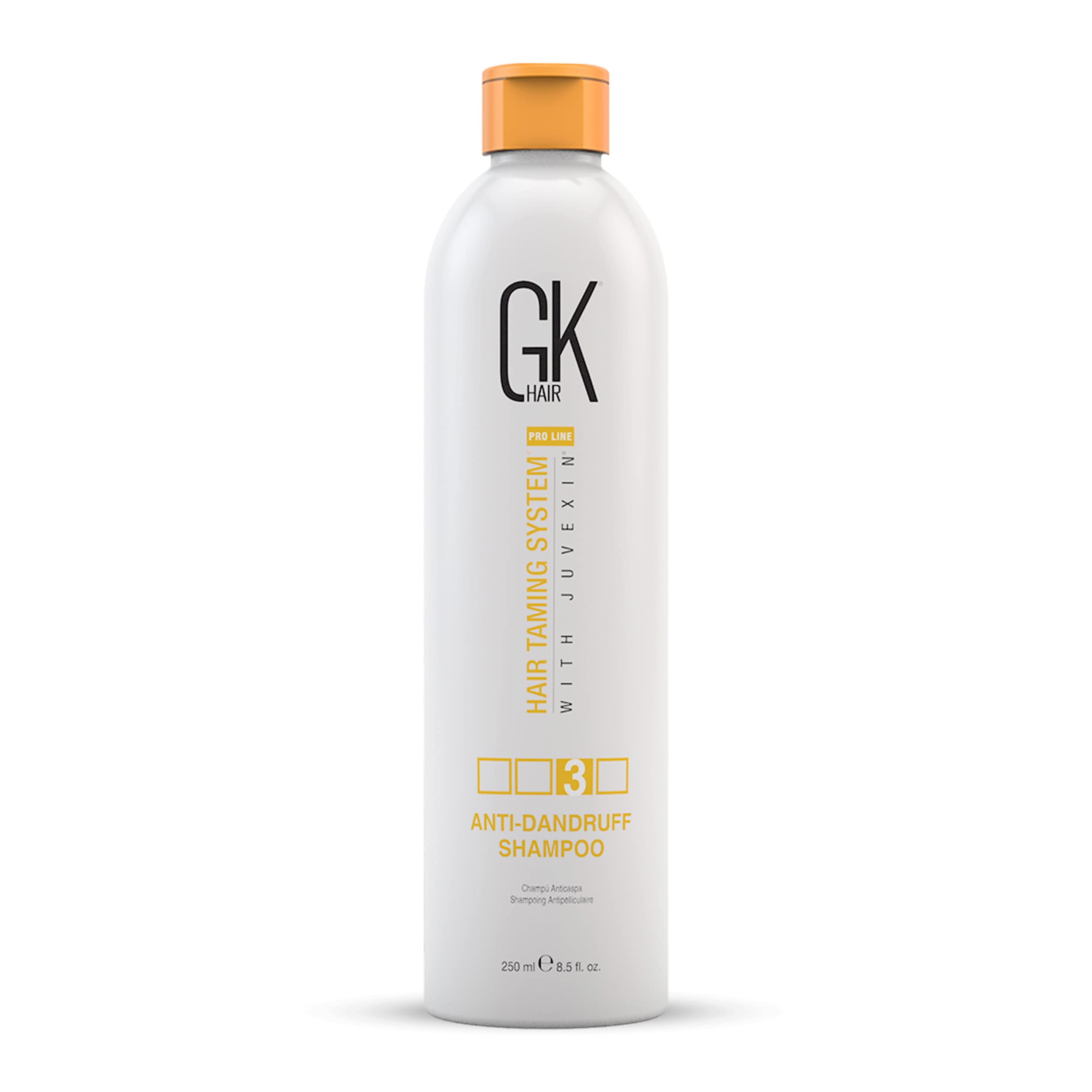 GK HAIR Anti-Dandruff Shampoo Feel the Relief as Itching and Flakes Fade Away, Leaving Your Scalp Refreshed and Hair Soft, Smooth, and Full of Life – Sulfate-Free, 8.5 Fl Oz