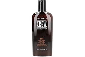 American Crew: 3-in-1 Shampoo, Conditioner & Body Wash, 15.2 oz (2 pack)