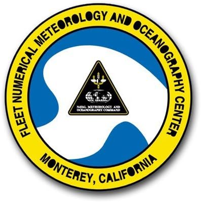 MAGNET US Navy Fleet Numerical Meteorology and Oceanography Center Decal Magnetic Sticker 3.8"