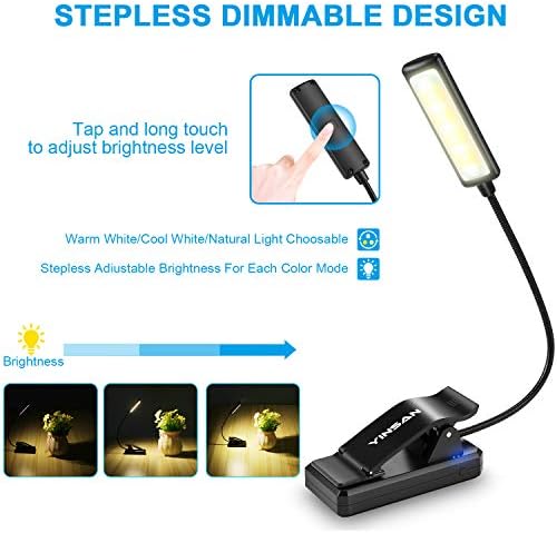 9 led con 9 modos de luz 360 flexible