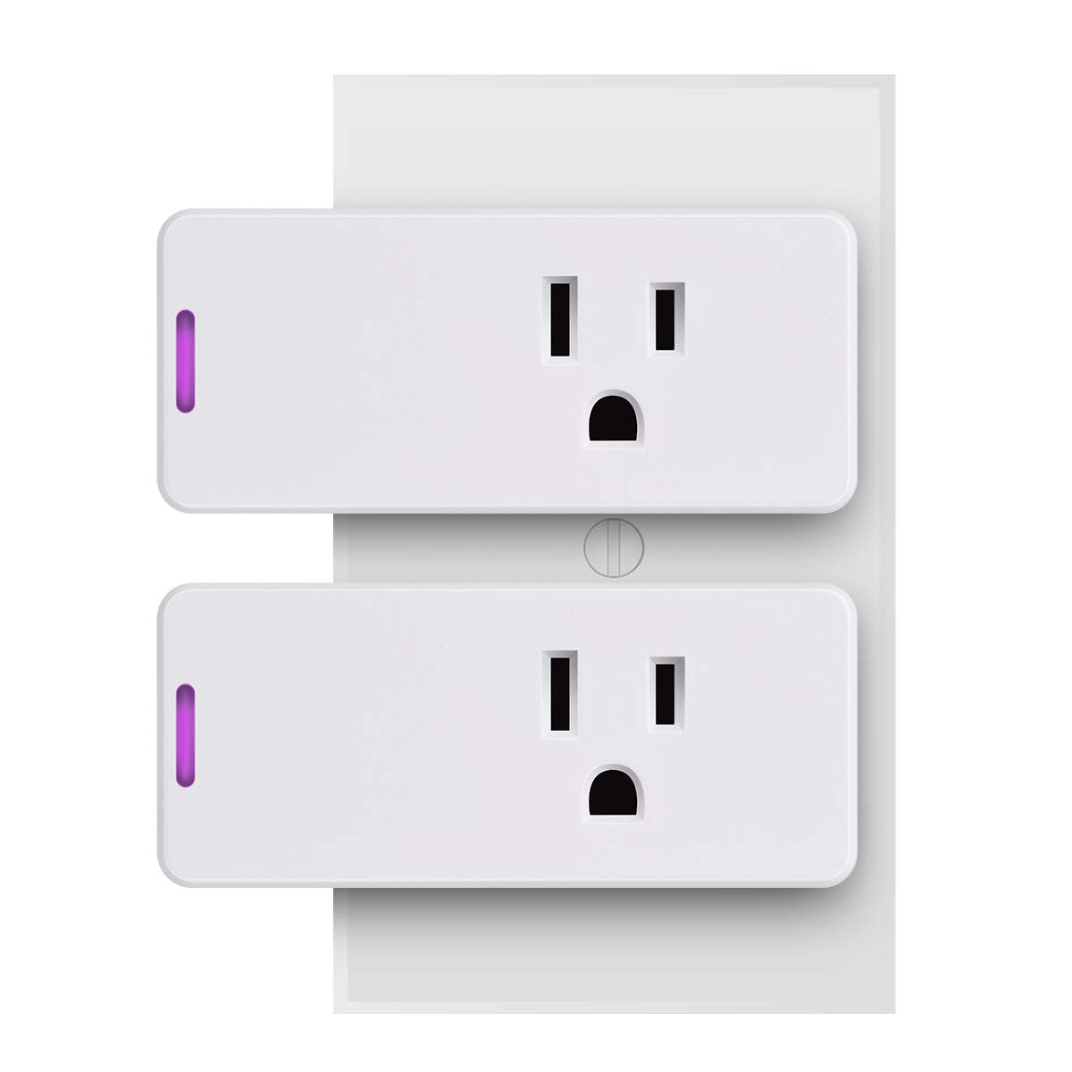 Smart Plug, Surge Protector, POWRUI Wifi Outlet Compatible with Alexa, Google Home & IFTTT, No