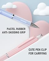 Nicpro 3Pcs Pastel Mechanical Pencil Set 0.7mm with Case HB Lead Refills view 3