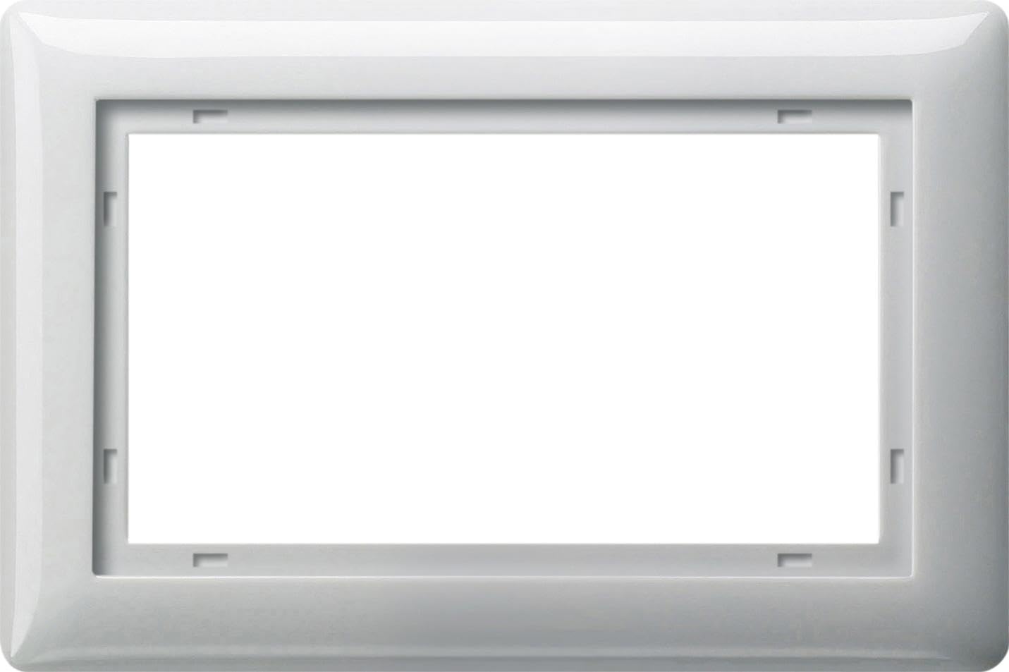 GIRA 100103 Cover Frame 1 1/2 Standard 55 pure white