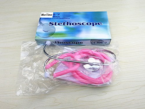 image for MorTime Dual Head Stethoscope, Real Working Stethoscope For Kids Cospl