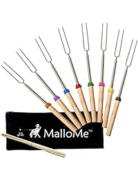 MalloMe Marshmallow Roasting Smores Sticks & Hot D