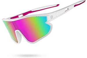 BOLLFO Kids Polarized Sports Sunglasses,UV400 Protection Outdoor Glasses for Boys Girls Youth Baseball Cycling Running Golf