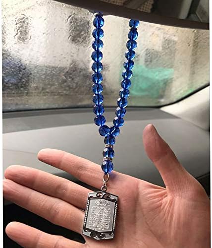 Islam Muslim Crystal Car Rear View Mirror Car Pendant Hanging Car Styling Accessories Koran Car Pendant