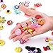 PP OPOUNT 120 Pieces Different PVC Shoe Charms for Shoes Bands Bracelet Wristband