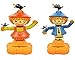 Solar Dancing Happy Fall Mr. And Mrs. Scarecrows